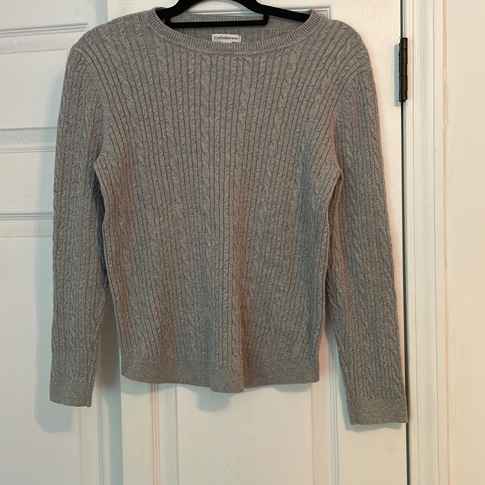 Croft&borrow - sweater , gray , size large
